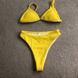 Yellow Bikini